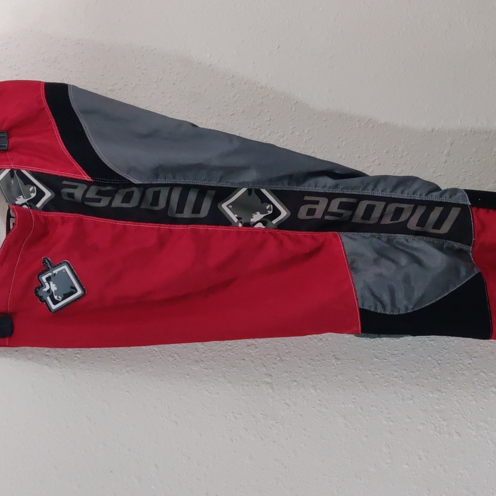 Vintage moose dirt bike riding pants size 34
